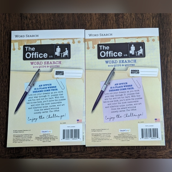 The Office Word Search With Quips & Quotes  Books, Volume 1 & Volume 2, Bundle - Picture 2 of 9